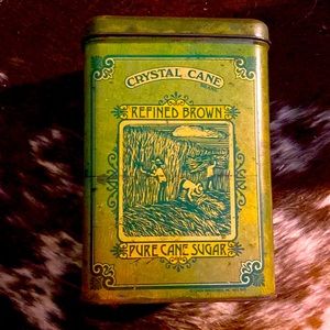 Vintage Sugar Tin